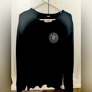 Black XL Club Monaco x Reigning Champ crew neck